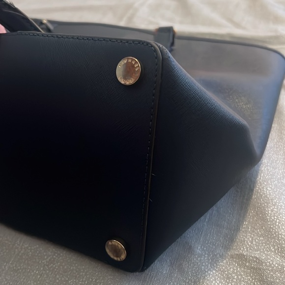 Michael Michael Kors Blue Laptop Saffiano Leather Tote GUC - Picture 4 of 10